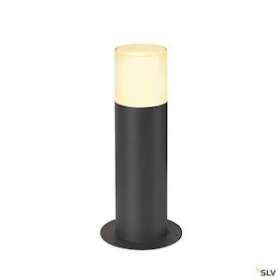 GRAFIT 30, borne extérieure, rond, anthracite, E27, 11W max, IP44|SLV-DC51006180