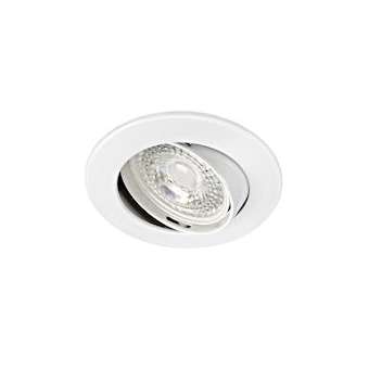 LUNAR 50-12 - Encastré GU5,3, rond, basculant, blanc, lampe non incl.|Aric-ARI4874