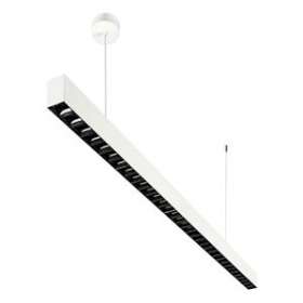 LINEAR 2 - Susp. 1,4m Up&Down UGR16 61W 3000K 3100/2600lm 50000h, blanc|Aric-ARI51437