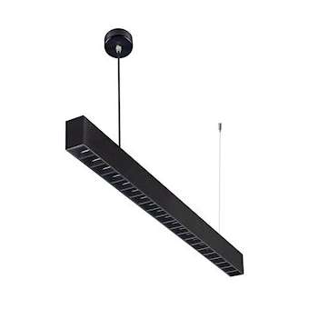 LINEAR 2 - Susp. 0,84m UGR16 22W 3000K 1600lm 50000h, noir, dim DALI|Aric-ARI51453