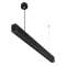 LINEAR 2 - Susp. 0,84m UGR16 22W 3000K 1600lm 50000h, noir, dim DALI|Aric-ARI51453