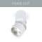 meteor AB projecteur en saillie blanc LED LO 3000K 19,5W 2387lm 38DEG|Planlicht-AH4S03A117-WSWSC1930L13