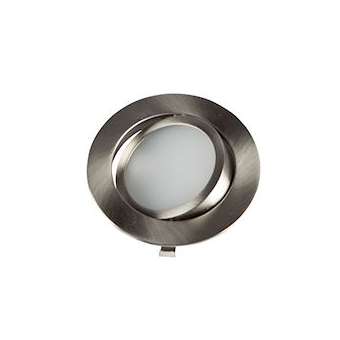 LED'UP AGENCEMENT rond ori inox brossé 4000K 3,5W 185lm 120DEG IP20|Europole-POL461721