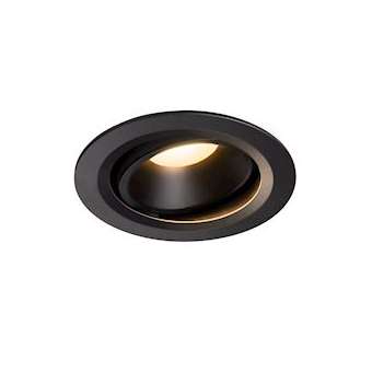 NUMINOS MOVE L, encastré plafond orientable, 55DEG, noir, LED, 25,41W, 3000K|SLV-DC51003655