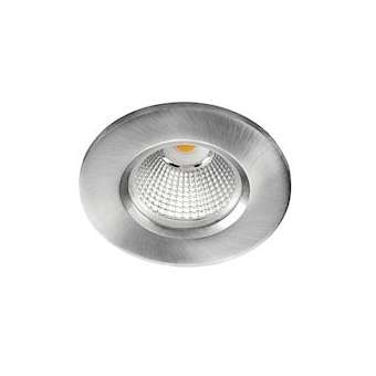 DL-ISO - Encastré IP20/65, recouvrable, nickel, LED intég. 8W 50DEG 3000K 770lm|Aric-ARI50654