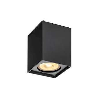 ALTRA DICE, plafonnier intérieur, simple, noir, GU10/QPAR51, 35W max|SLV-DC51002216