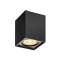 ALTRA DICE, plafonnier intérieur, simple, noir, GU10/QPAR51, 35W max|SLV-DC51002216