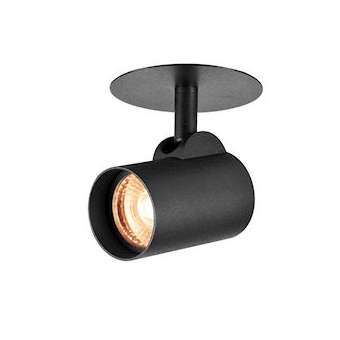 HELIA, encastré de plafond ou mural intérieur, noir, LED, 9W, 3000K|SLV-DC5156530