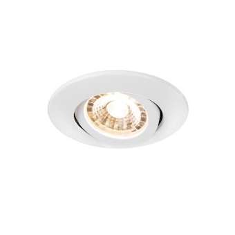 EASY-INSTALL SLIM LED, encastré de plafond intérieur, rond, blanc mat, LED, 6W,|SLV-DC51003339