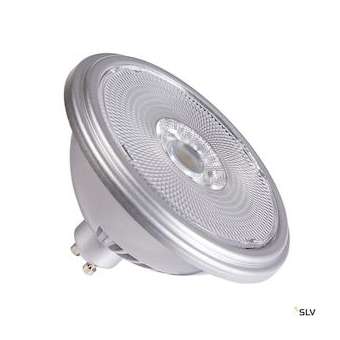 Source LED QPAR111, GU10, argent, 12,5W, 4000K, variable|SLV-DC51005282