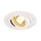 NEW TRIA 78, GU10 ROND encastré, blanc mat, max. 50W, clips ressorts|SLV-DC5113510