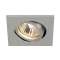 NEW TRIA 68 CARRE encastré, alu brossé, GU10 max. 50W, clips ressorts|SLV-DC51001996