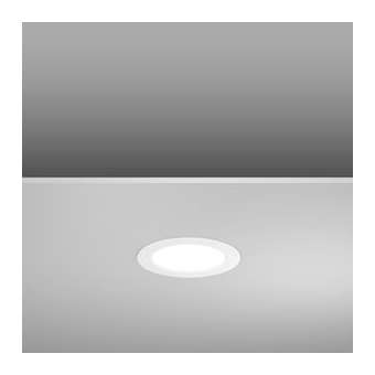 Toledo Flat Round, 7,7 W, 840 lm, 840, blanc, on/off|RZB-RZB901452.002.1