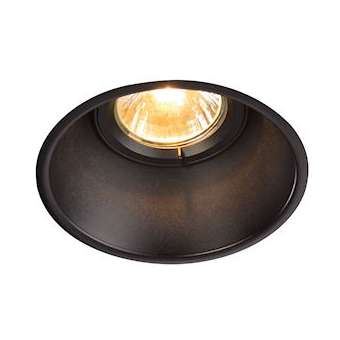 HORN-T, encastré de plafond intérieur, noir mat, GU10/QPAR51, 50W max|SLV-DC5113140