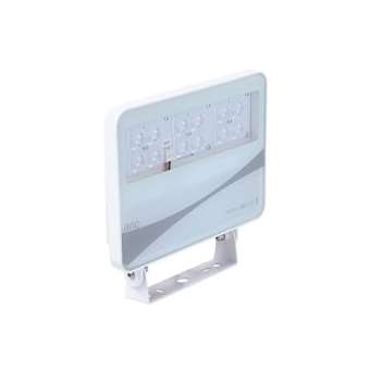 SUNSET E- Proj. Ext. IP65 IK08, blanc,angle 50DEGx140DEG,LED intég. 50W 3000K 40|Aric-ARI50302