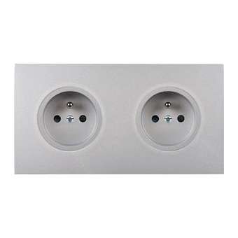 Façade DESIR ALU SOFT TOUCH DOUBLE HORIZONTALE PC PC|Modelec-MD8260-812