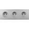 Façade DESIR ALU SOFT TOUCH TRIPLE HORIZONTALE PC PC PC|Modelec-MD8310-812