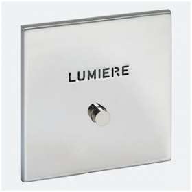 Art d'Arnould univers Epure guichet lumineux avec marquage Lumière -acier miroir|Arnould-ARD67692