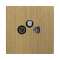 Art d'Arnould univers Epure prise TV-FM-SAT - bronze|Arnould-ARD67377
