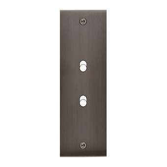 Façade CONFIDENCE LAITON CANON DE FUSIL ETROITE LONGUE B2 A VIS|Modelec-MD8102-414