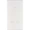Façade CONFIDENCE LAITON BLANC EMAIL DOUBLE VERTICALE 3 BASCULEURS ELOIGNES|Modelec-MD8155-424M