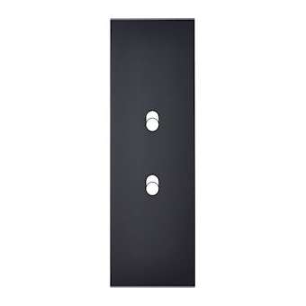 Façade CONFIDENCE LAITON NOIR ETROITE LONGUE B2|Modelec-MD8102-408M