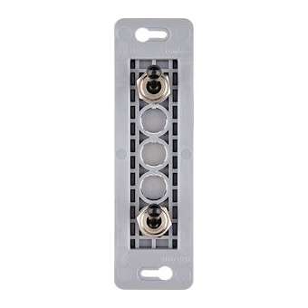 Mécanisme RENFORCE ETROIT LONG NOIR 2 POUSSOIRS X|Modelec-MD8072-014G