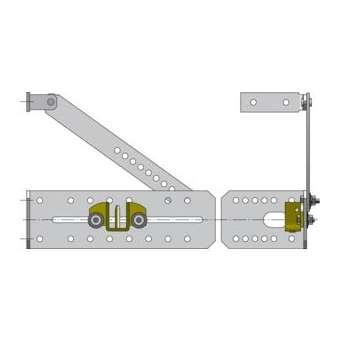 Support embout zf complet|Somfy-SYF9127861