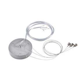 Kit de suspension 1,5m, gris|SLV-DC5135254