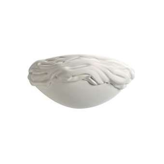 DOMINO - Applique Mur plâtre E27 77W max.,demi-lune, lampe non incl.|Aric-ARI3018