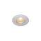 PATTA-I encastré plafond, rond, alu brossé, LED 7,3W 1800-3000K