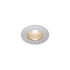 PATTA-I encastré plafond, rond, alu brossé, LED 7,3W 1800-3000K|SLV-DC51002100