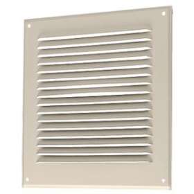 Grille extérieure GAT 250x250 mm - Aluminium avec grillage anti-moustique|Aldes-ALD11001030