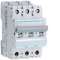 Disjoncteur 3P 6-10kA courbe D - 6A 3 modules|Hager-HAGNGN306