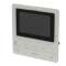 Poste intérieur écran 5pouces Classe 100X connecté + boucle inductive - Blanc