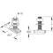 Boulon losange HK.510/30 GC, écrou et rondelle inclus.|Niedax France-NDX945511