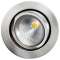 JUNISTAR EXCLUSIVE downlight acier brossé LED 9W 2700K classe II IP44|Sg lighting-NOL903202