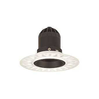 Encastré 1901 noir Trimless simple fixe 4000K faisceau moyen dim 230V|Collingwood-SLHBDB13F40MM