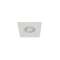 Spot SWIFT GU10/GU5.3 carré fixe, blanc IP65|Europole-POL2660