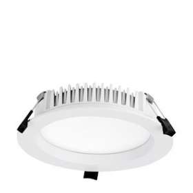 Lumi-Fit - Downlight IP54 IK06 UGR19 240V 18W 840 850DEGC DALI/Push|Aurora-ABIENDDLH618DA40