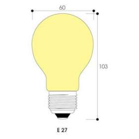 INC - K60 Carrefour 60X90 235V 60W E27 8000h|Aurora-ABIAH2947DF