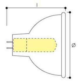 PHO - DICH EFP 12V 100W GZ6,35 - type 64627|Aurora-ABIAX2331