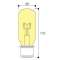 Lampe navigation T38X110 24V 40W P28S