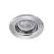 SATURNE - Encastré GU5,3, rond, fixe, nickel, lampe non incl.|Aric-ARI4605