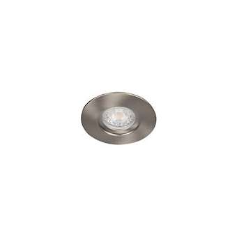 Spot SWIFT GU10/GU5.3 rond fixe, alu brossé IP65|Europole-POL2561