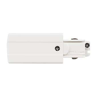 SHOPLINE embout alimentation gauche rail 3 allumages blanc IP20|Sg lighting-NOL312431