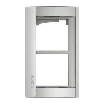Châssis et cadre support Sfera New - 2 modules Allmetal|Bticino-TIC350221