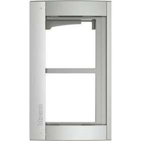 Châssis et cadre support Sfera New - 2 modules Allmetal|Bticino-TIC350221