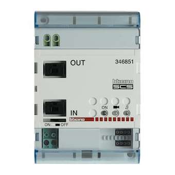 Module d'extension d'installation BUS 2 fils - 4 modules DIN|Bticino-TIC346851