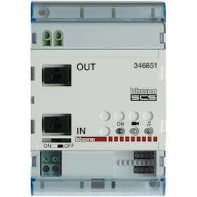 Module d'extension d'installation BUS 2 fils - 4 modules DIN|Bticino-TIC346851